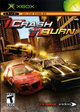 Crash n Burn (USA) box cover front